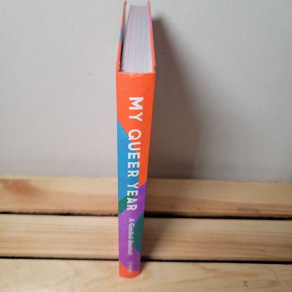 BOOK My Queer Year: A Guided Journal Diary by Ashley Molesso (Hardcover) NEW - Picture 5 of 6
